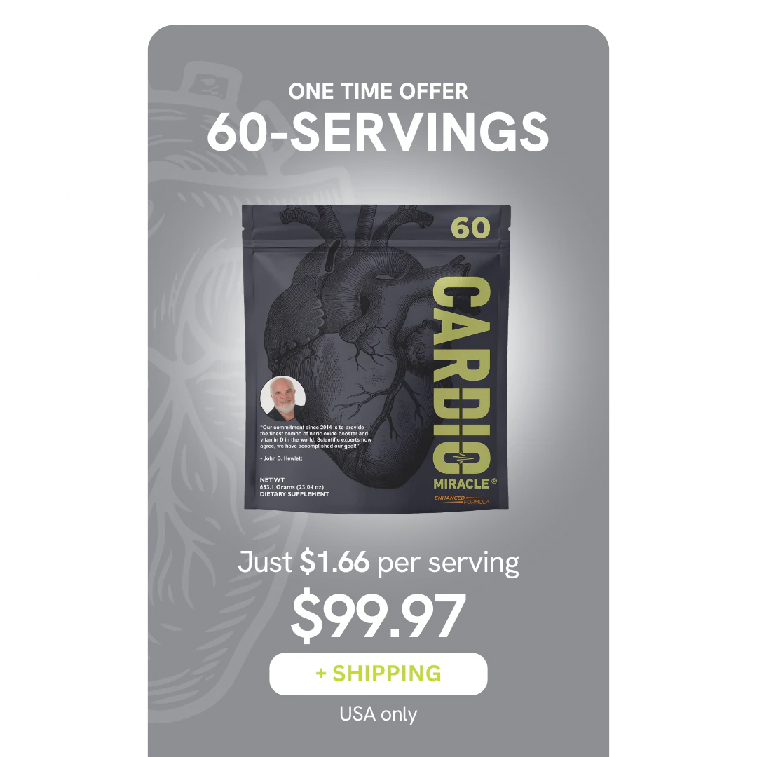60-Serving Cardio Miracle Pouch: One-Time Purchase $99.97