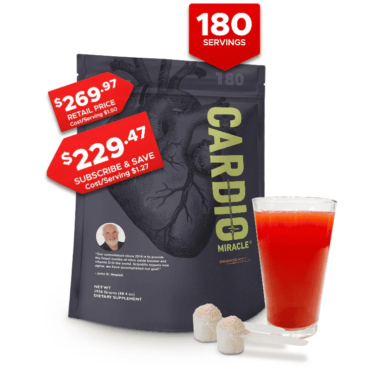 Cardio Miracle Upgrade Bundle: 180 Servings + One-Time Bonus (15 Free Sticks) - Image 2