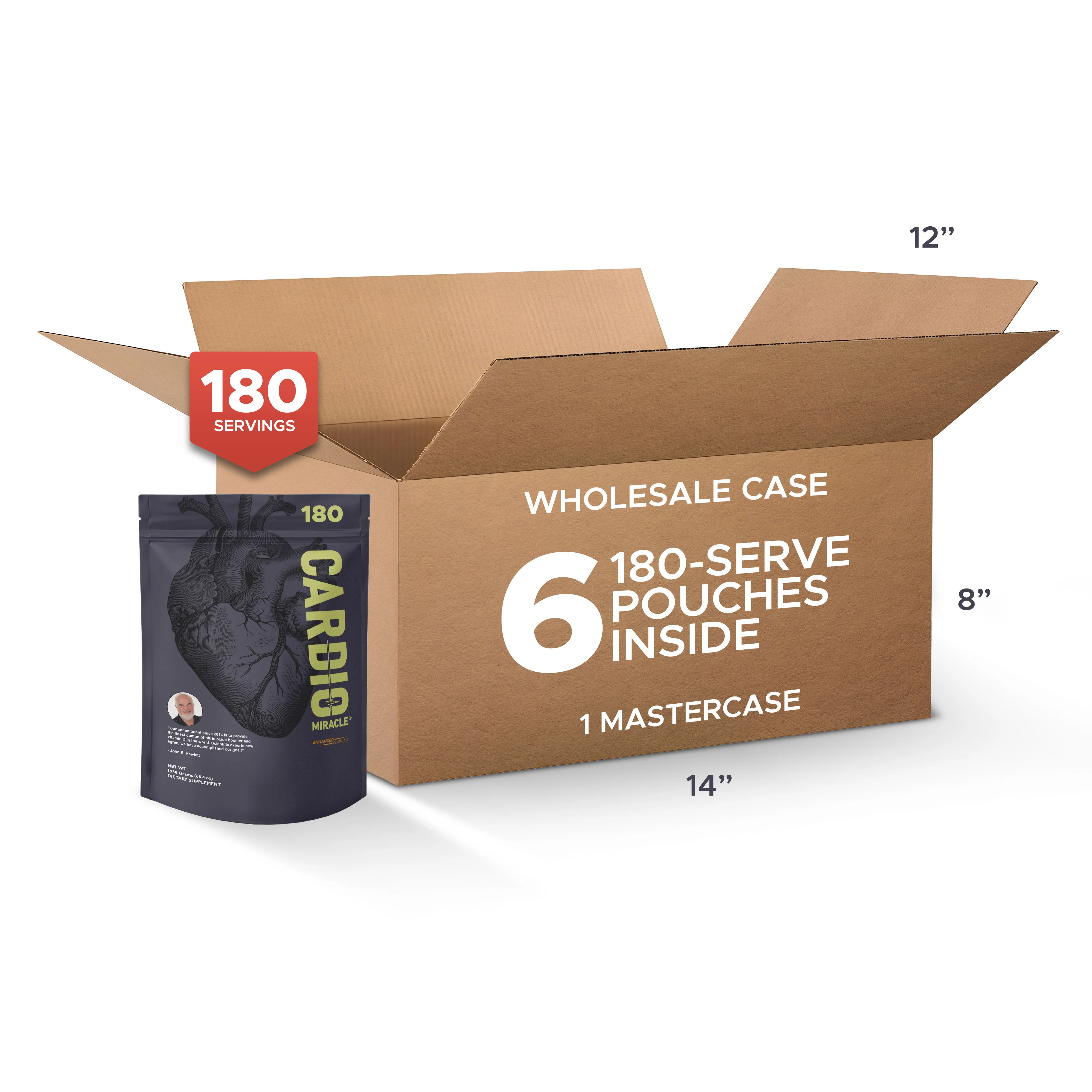 Mini Case (GF): 180 Serving Pouch (6 Pouches)