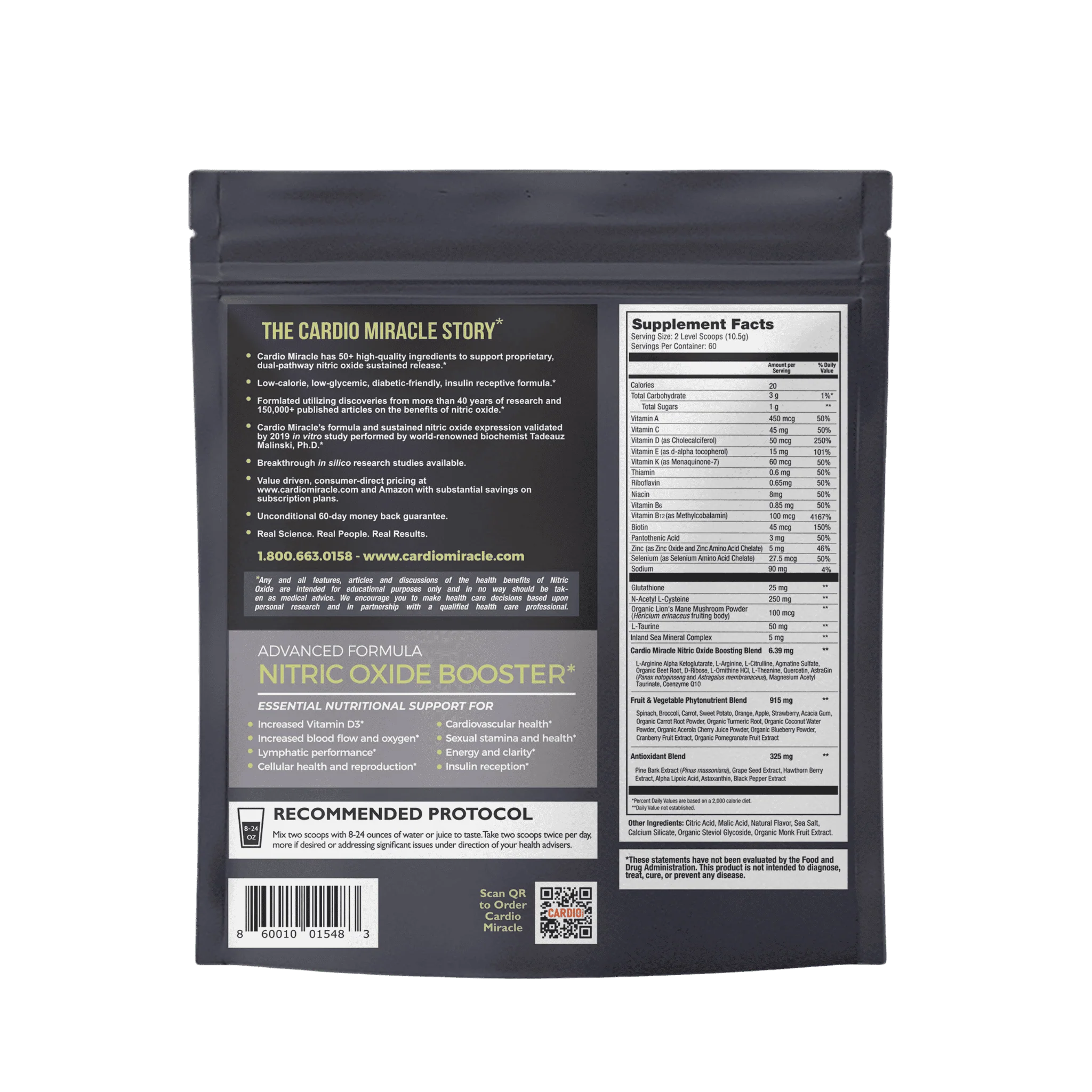Wholesale à la carte - 60-Serving Cardio Miracle Pouch - Image 6